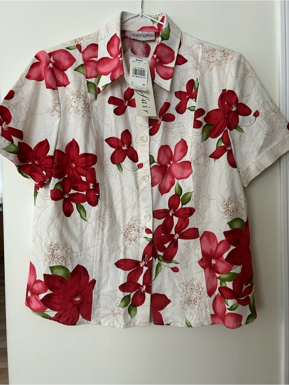 Vintage NWT Vanity Fair Women’s Blouse